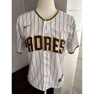 San Diego Padres Jersey Youth XL White MLB Baseball Xander Bogaerts 2 Nike Home
